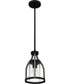 Cornelia Small 1-light Mini Pendant Matte Black