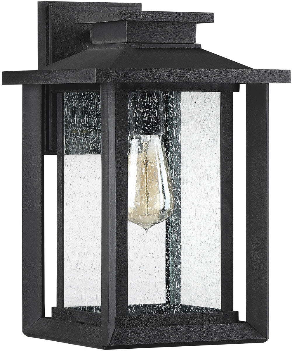 Wakefield Medium 1-light Outdoor Wall Light  Coastal Armour Earth Black