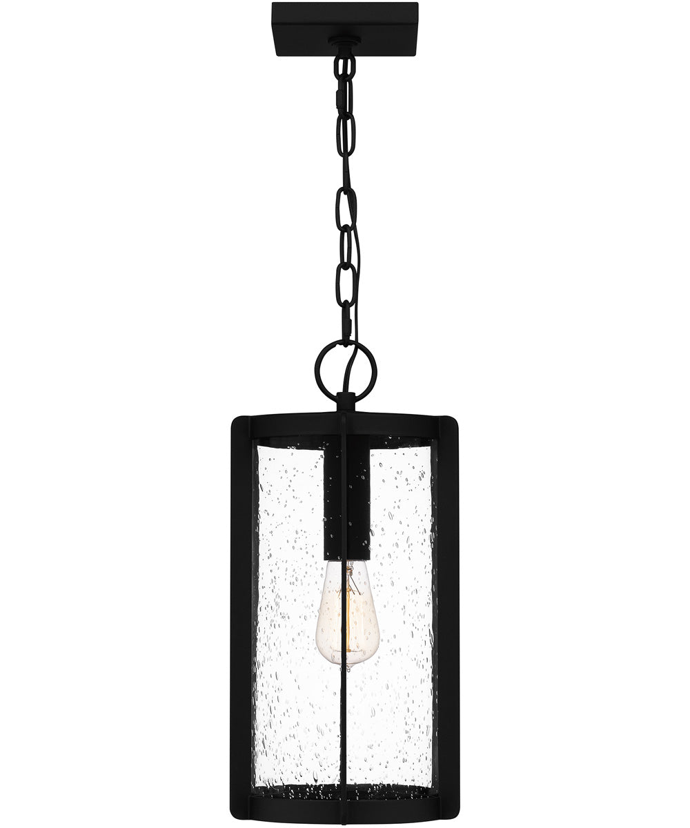 Hazel Large 1-light Outdoor Pendant Light  Coastal Armour Aluminum Earth Black