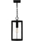 Hazel Large 1-light Outdoor Pendant Light  Coastal Armour Aluminum Earth Black
