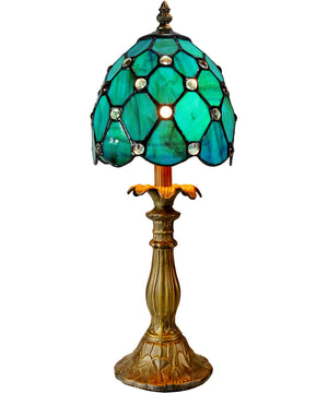 Elenora Jewel Tiffany Accent Lamp