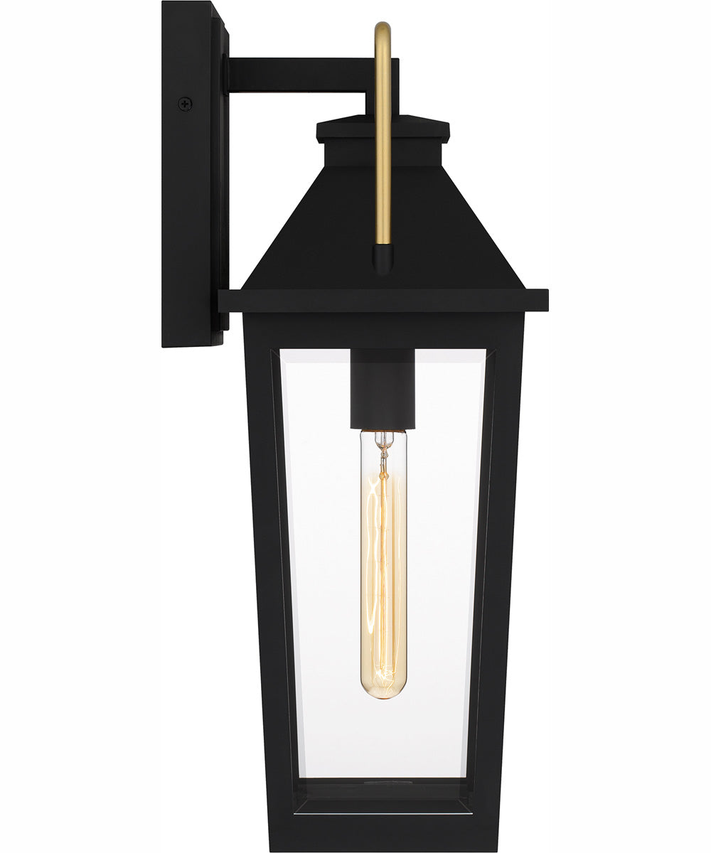 Buckley Large 1-light Outdoor Wall Light Coastal Armour Aluminum Matte Black