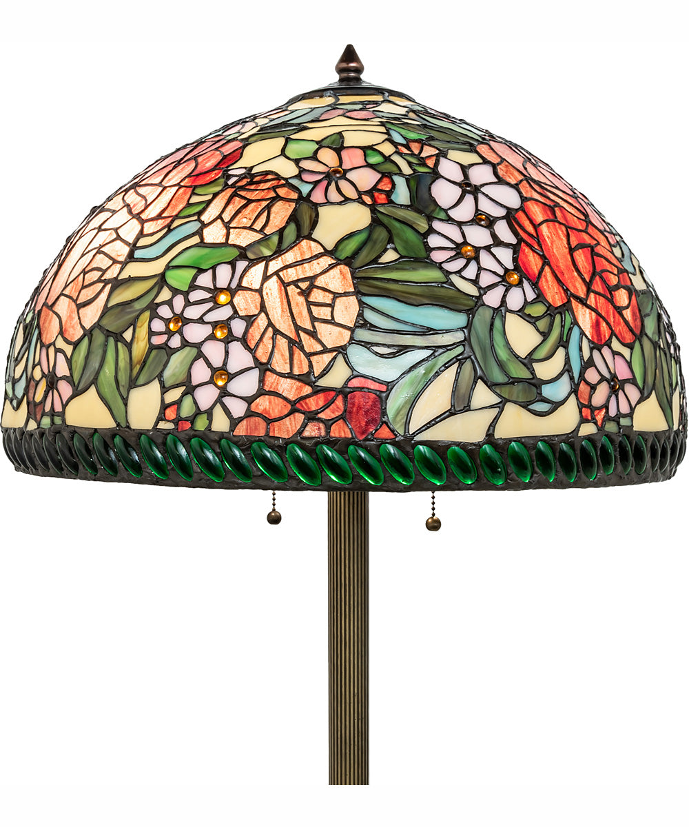 61" High Romance Rose Floor Lamp