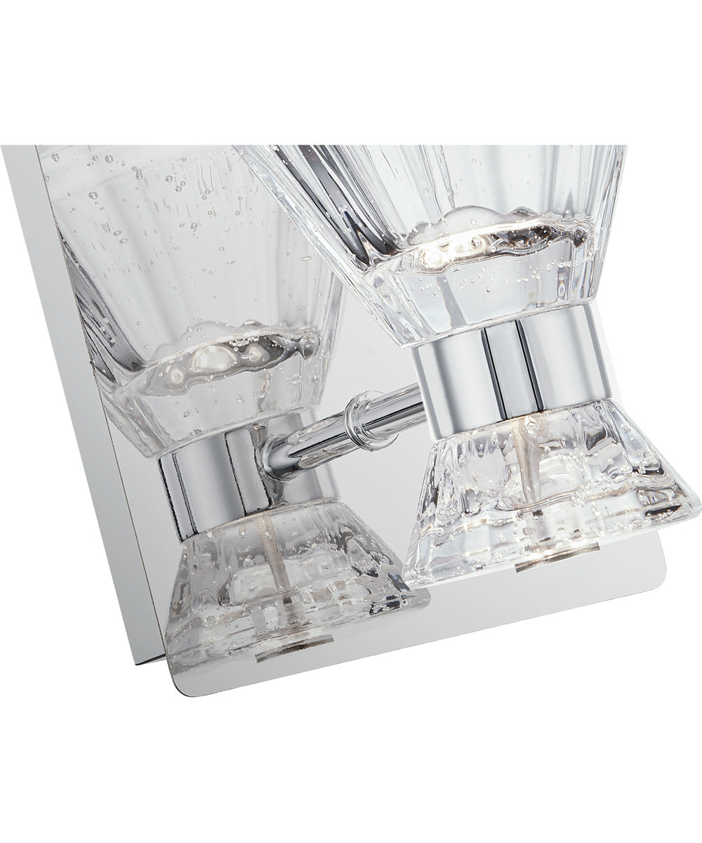 Zuri Small Wall Sconce Polished Chrome