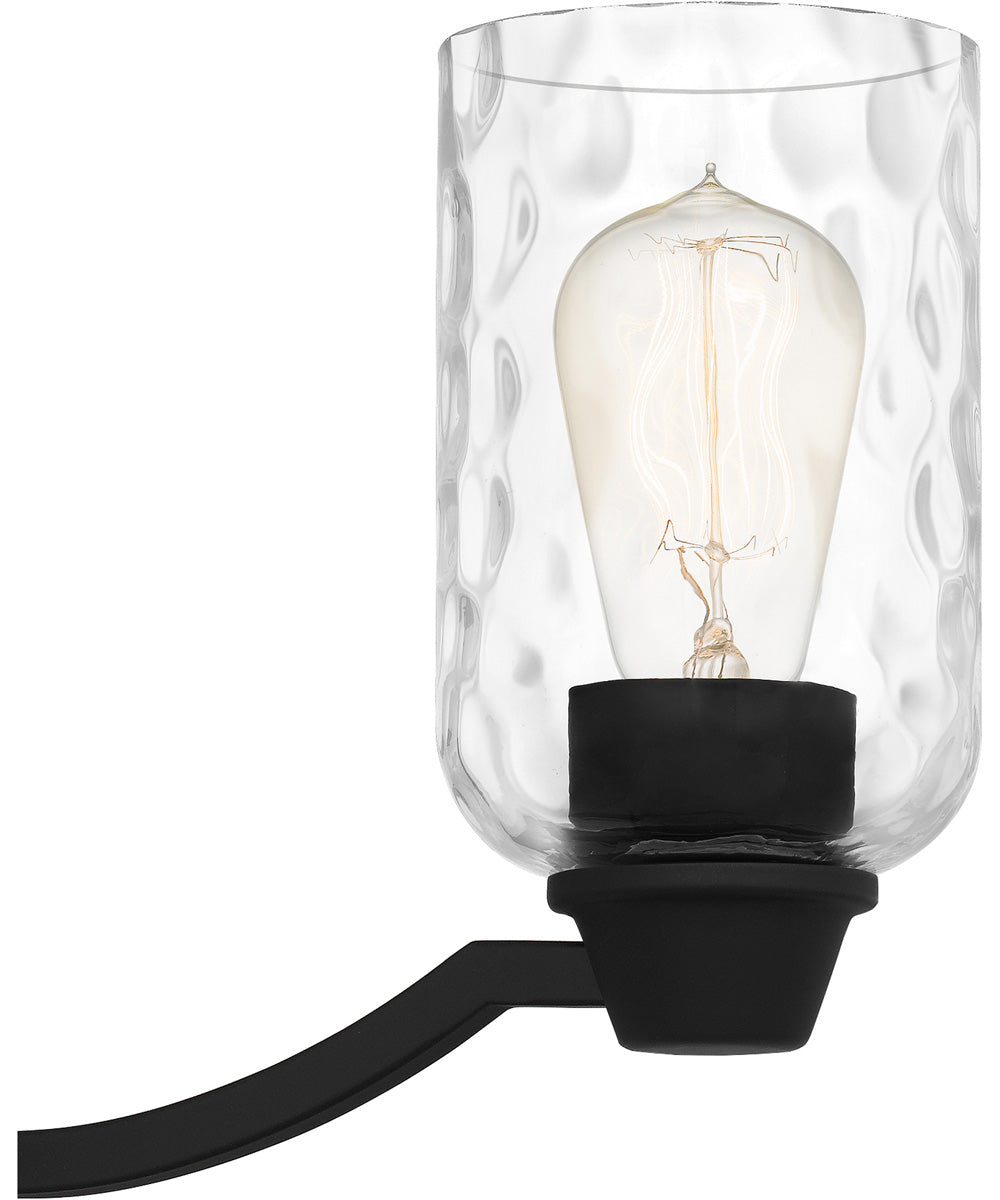 Acacia 3-light Chandelier Matte Black