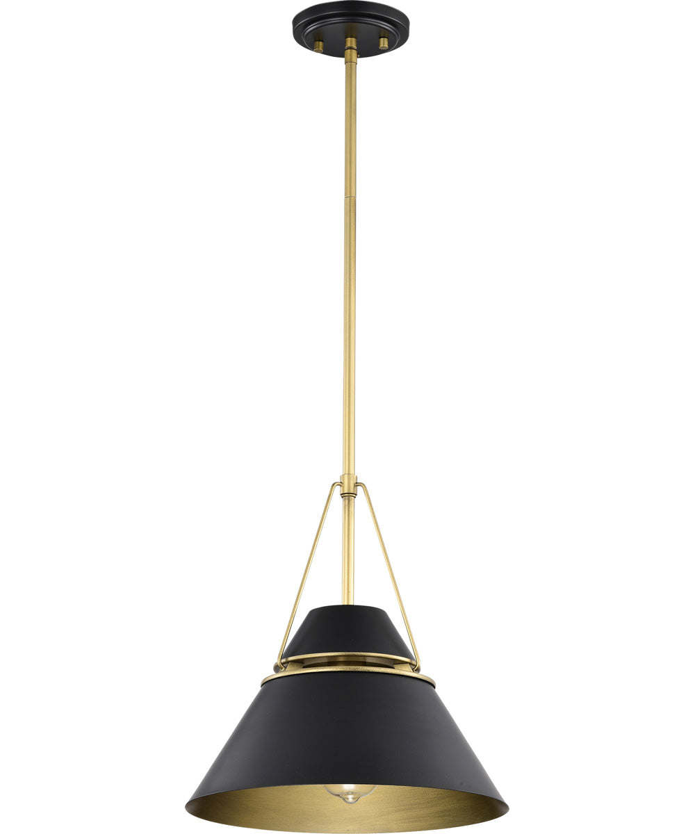 Adina 1-Light Pendant Matte Black