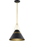 Adina 1-Light Pendant Matte Black