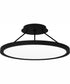 Outskirts Large Semi Flush Mount Earth Black