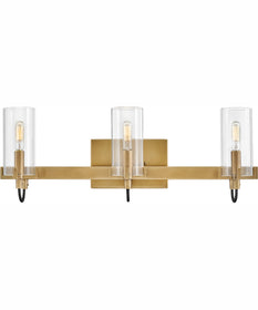 Ryden 3-Light Three Light Vanity in Heritage Brass
