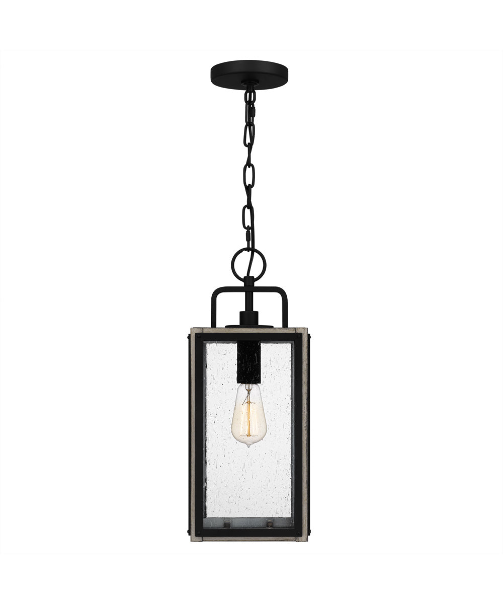 Bramshaw Large 1-light Outdoor Pendant Light  Coastal Armour Aluminum Matte Black