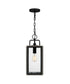 Bramshaw Large 1-light Outdoor Pendant Light  Coastal Armour Aluminum Matte Black