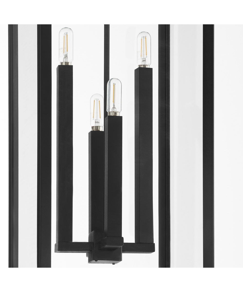 Westerly 4-light Pendant Textured Black