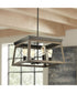 Briarwood 4-Light Coastal Chandelier Light Antique Bronze