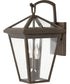 Alford Place 2-Light LED Small Outdoor Wall Mount Lantern in Oil Rubbed Bronze