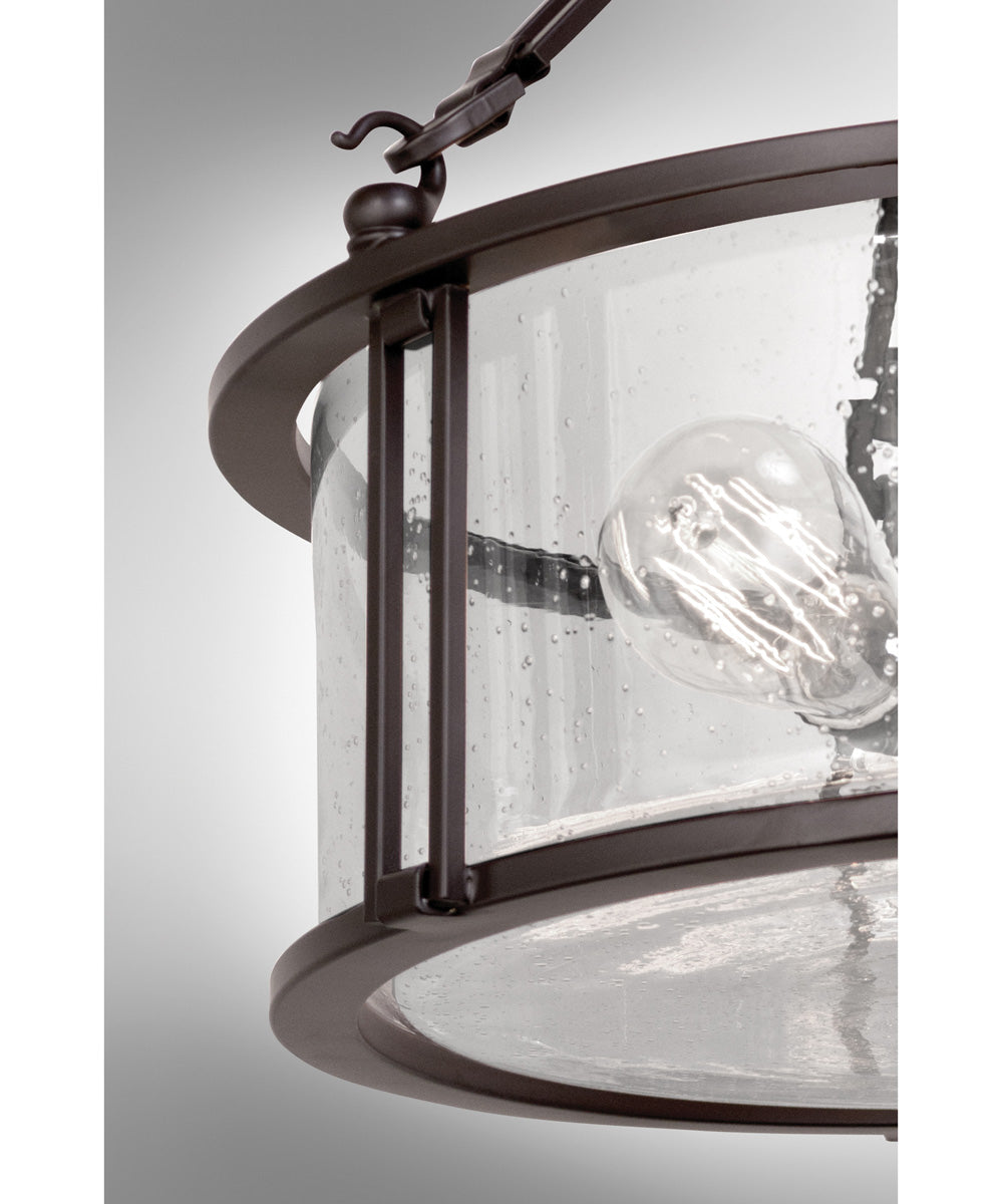 Buchanan Large 3-light Semi Flush Mount Western Bronze