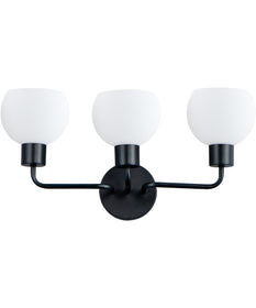 Coraline 3-Light Bath Vanity Black