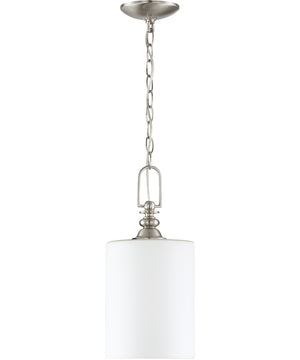 Dardyn 1-Light Mini Pendant Brushed Polished Nickel