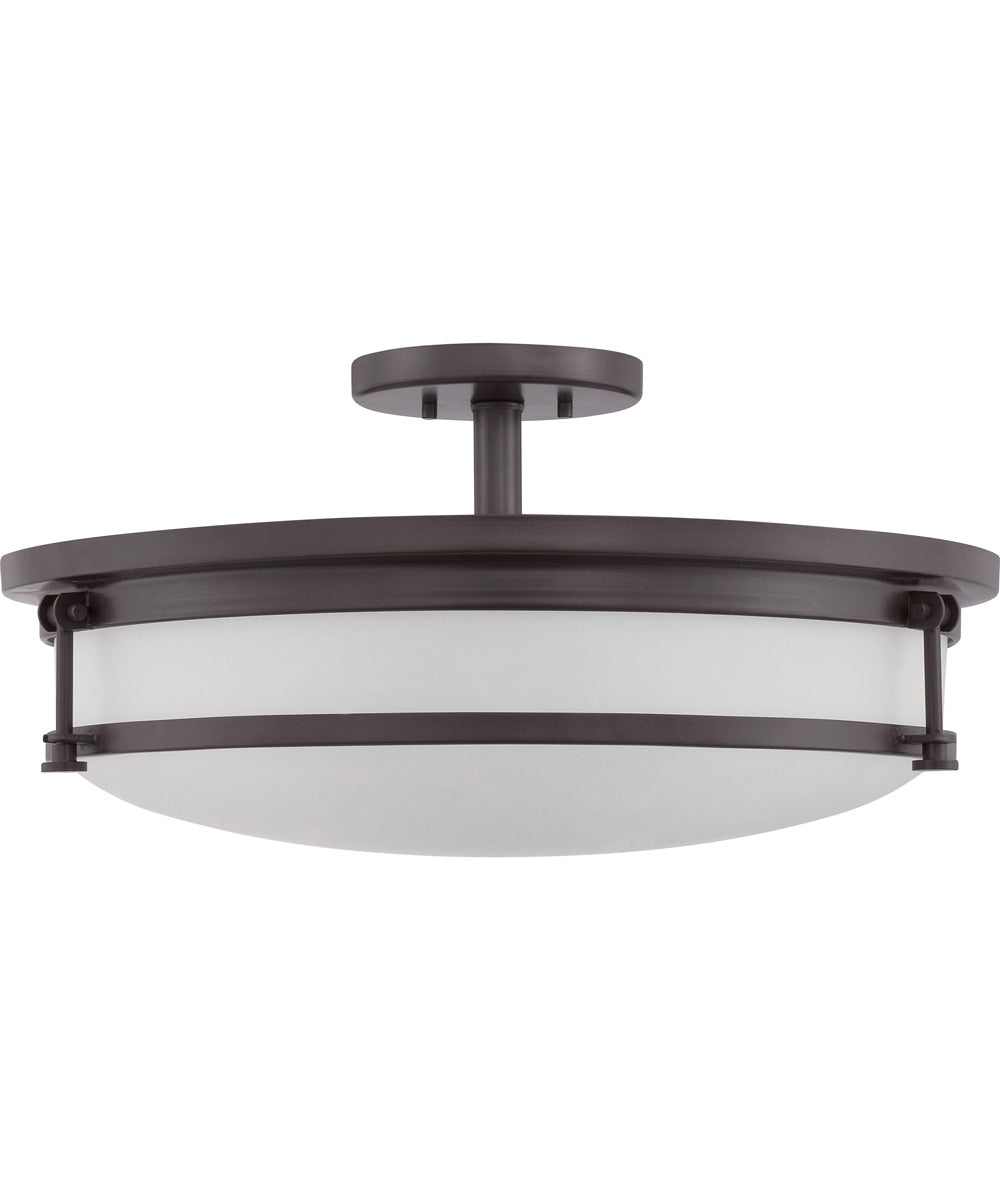 Sailor Extra Large 5-light Semi Flush Mount Western Bronze