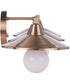 Isaac 2-Light Vanity Satin Brass