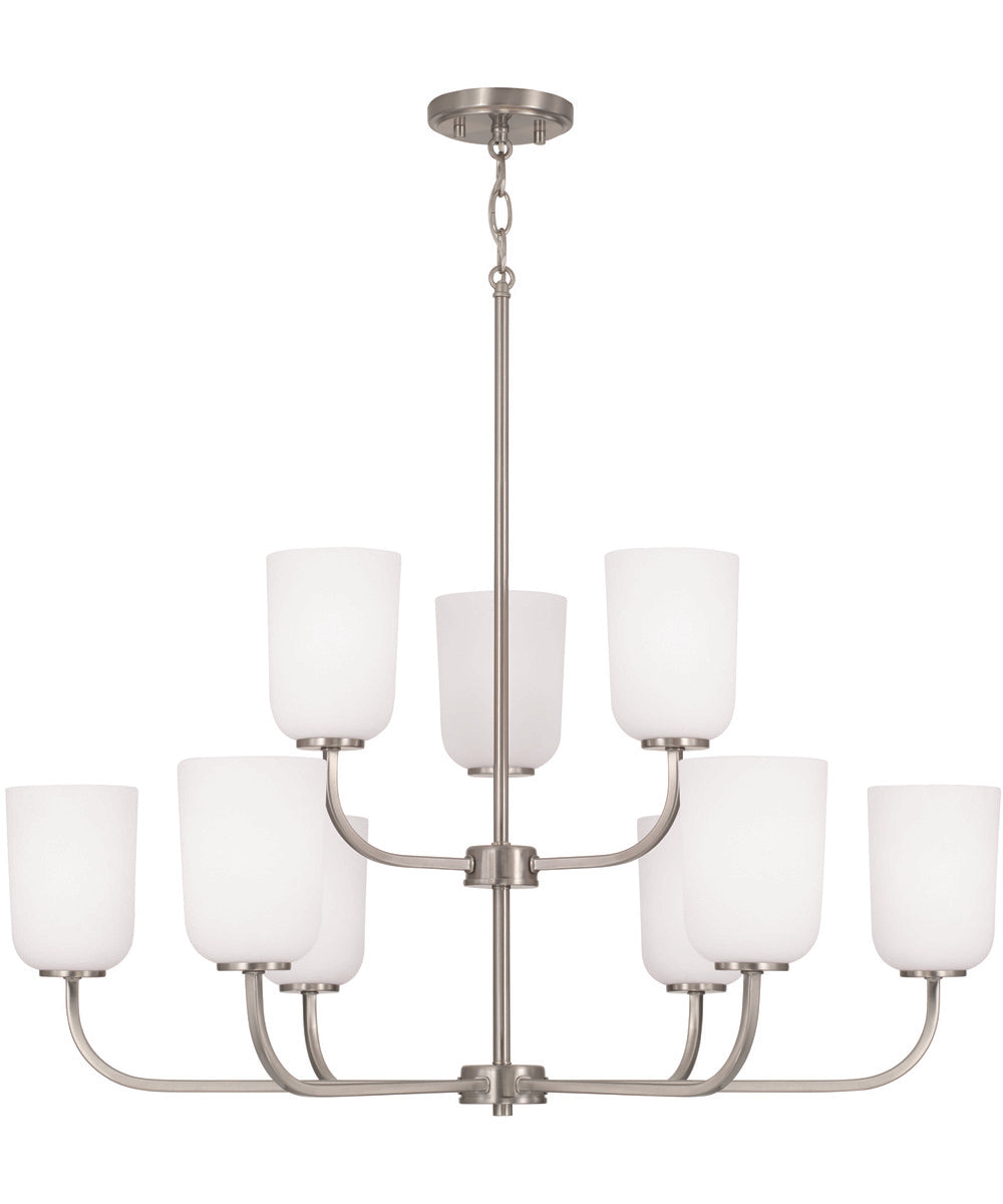 Lawson 9-Light Chandelier Brushed Nickel