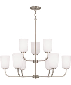 Lawson 9-Light Chandelier Brushed Nickel