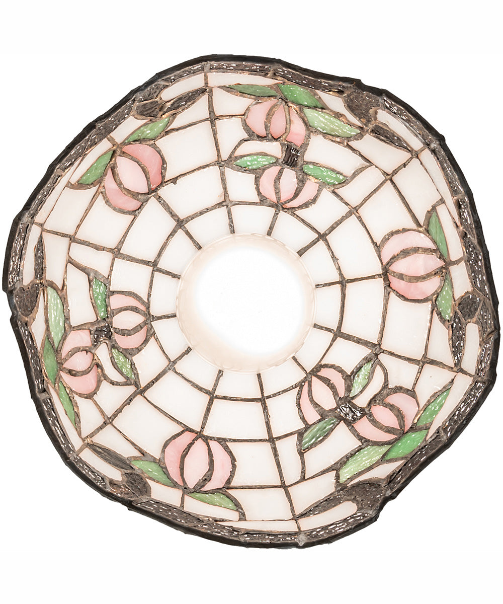 7" Wide Roseborder Mini Pendant