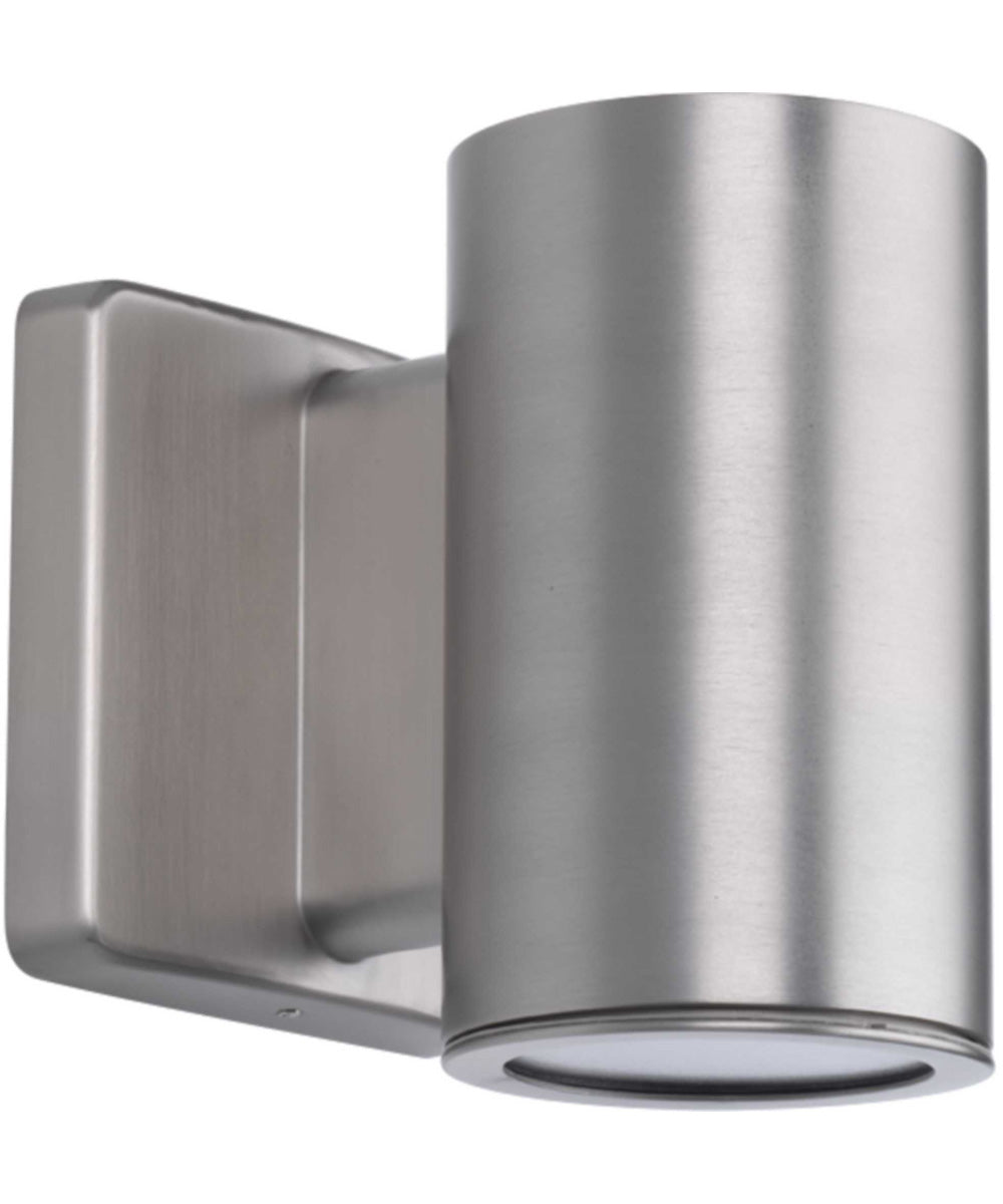 3" Wall Mount Downlight Cylinder Satin Nickel