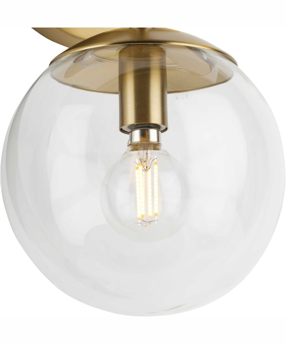 Atwell 2-Light Mid-Century Modern Wall Sconce Brushed Bronze