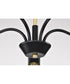Marc 5-Light Chandelier Matte Black