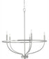 Greyson 5-Light Chandelier Brushed Nickel