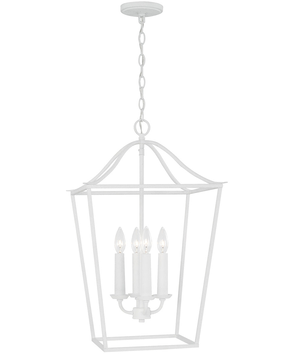 Grady 4-Light Foyer Textured White