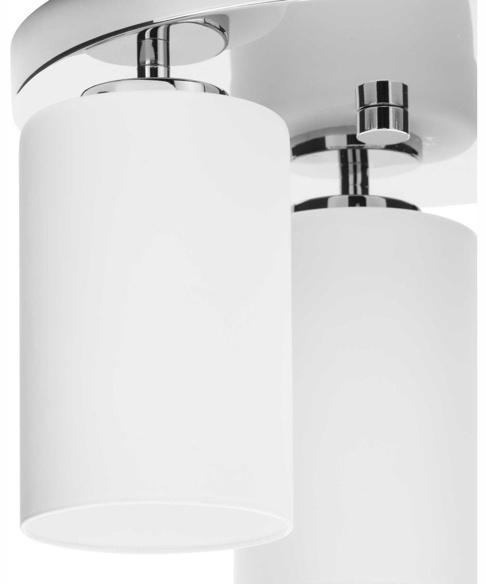 Cofield 12 in. 3-Light Transitional Flush Mount Polished Chrome