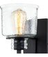 Holden Small 1-light Wall Sconce Earth Black
