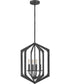 Vanguard 4-light Pendant Old Black Finish