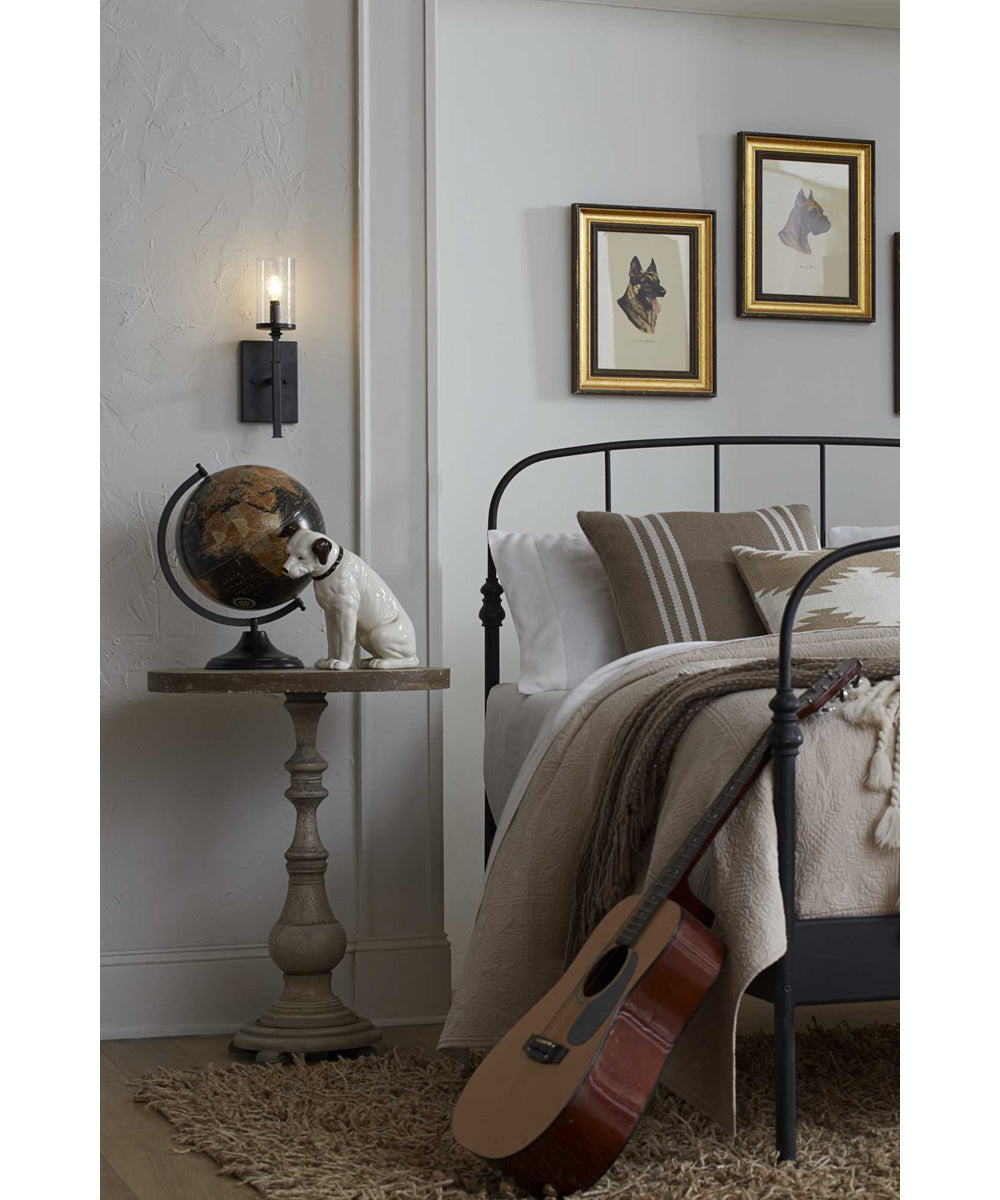 Gresham 1-Light Wall Bracket Graphite