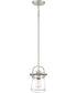 LaSalle Small 1-light Mini Pendant Brushed Nickel