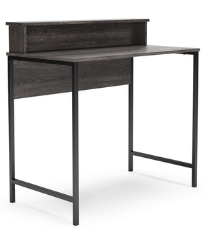Freedan Home Office Desk Grayish Brown