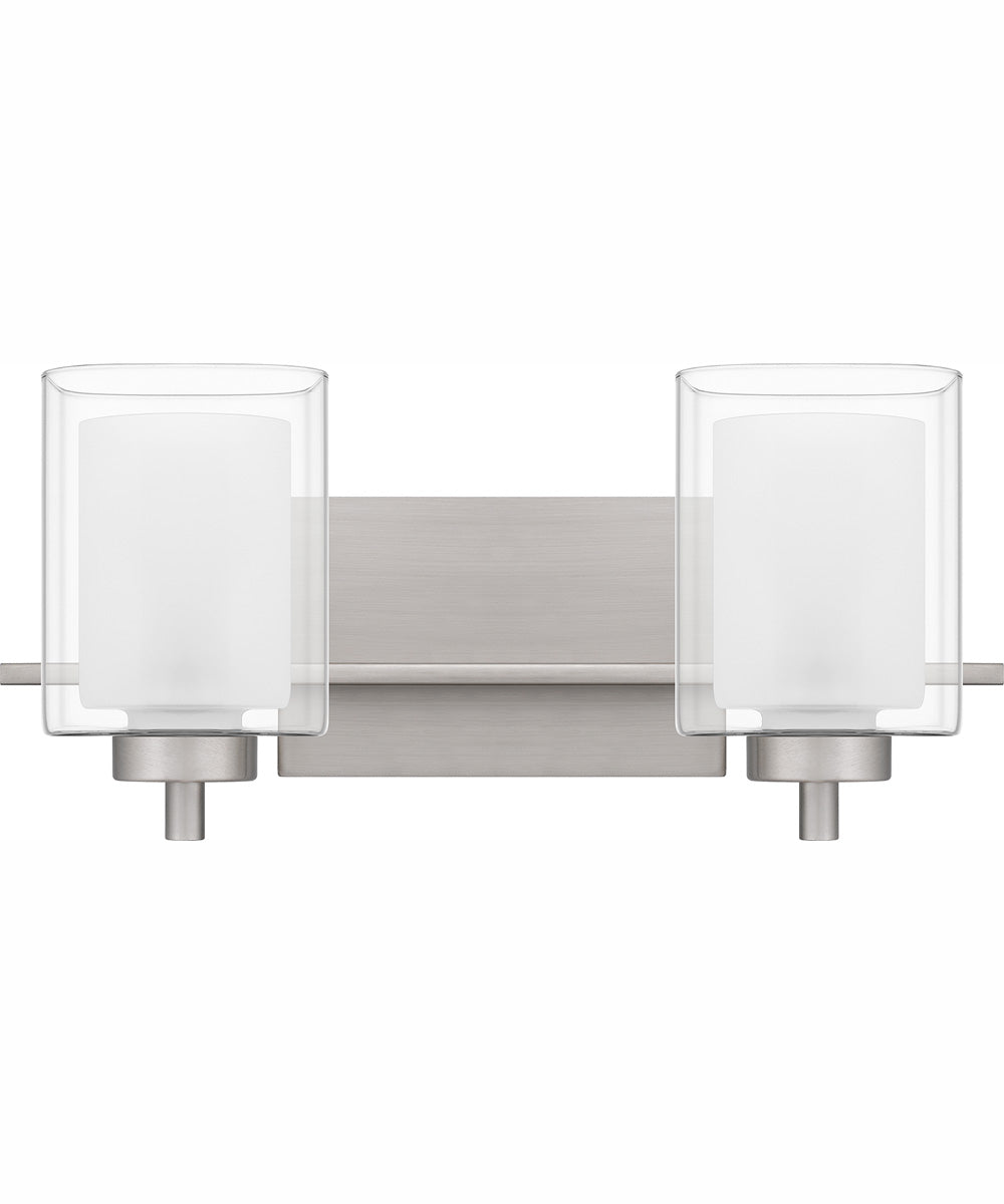 Kolt Medium 2-light Bath Light Brushed Nickel