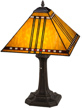 19"H Prairie Corn Table Lamp