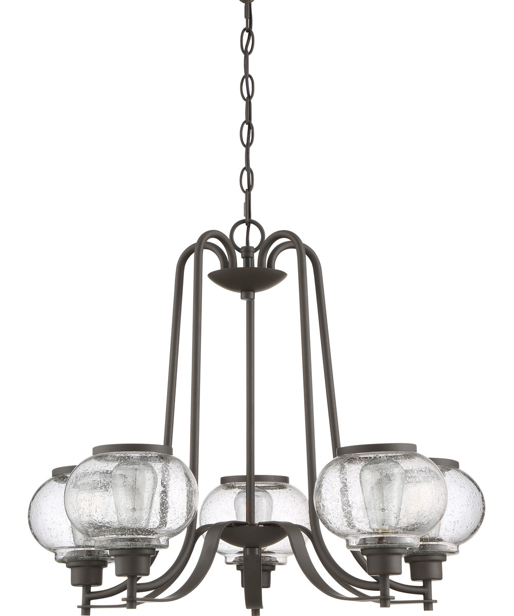 Trilogy 5-light Chandelier Old Bronze