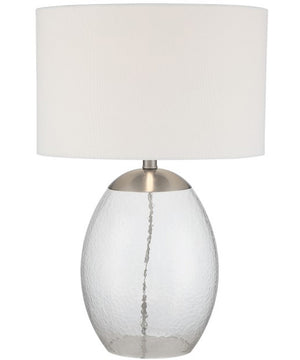 1-Light Table Lamp Satin Brass