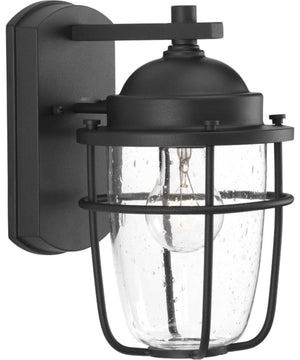 Holcombe Small Wall Lantern Textured Black