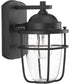 Holcombe Small Wall Lantern Textured Black