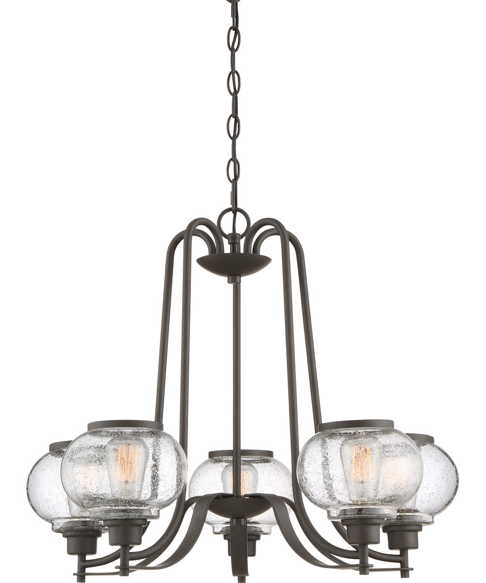 Trilogy 5-light Chandelier Old Bronze