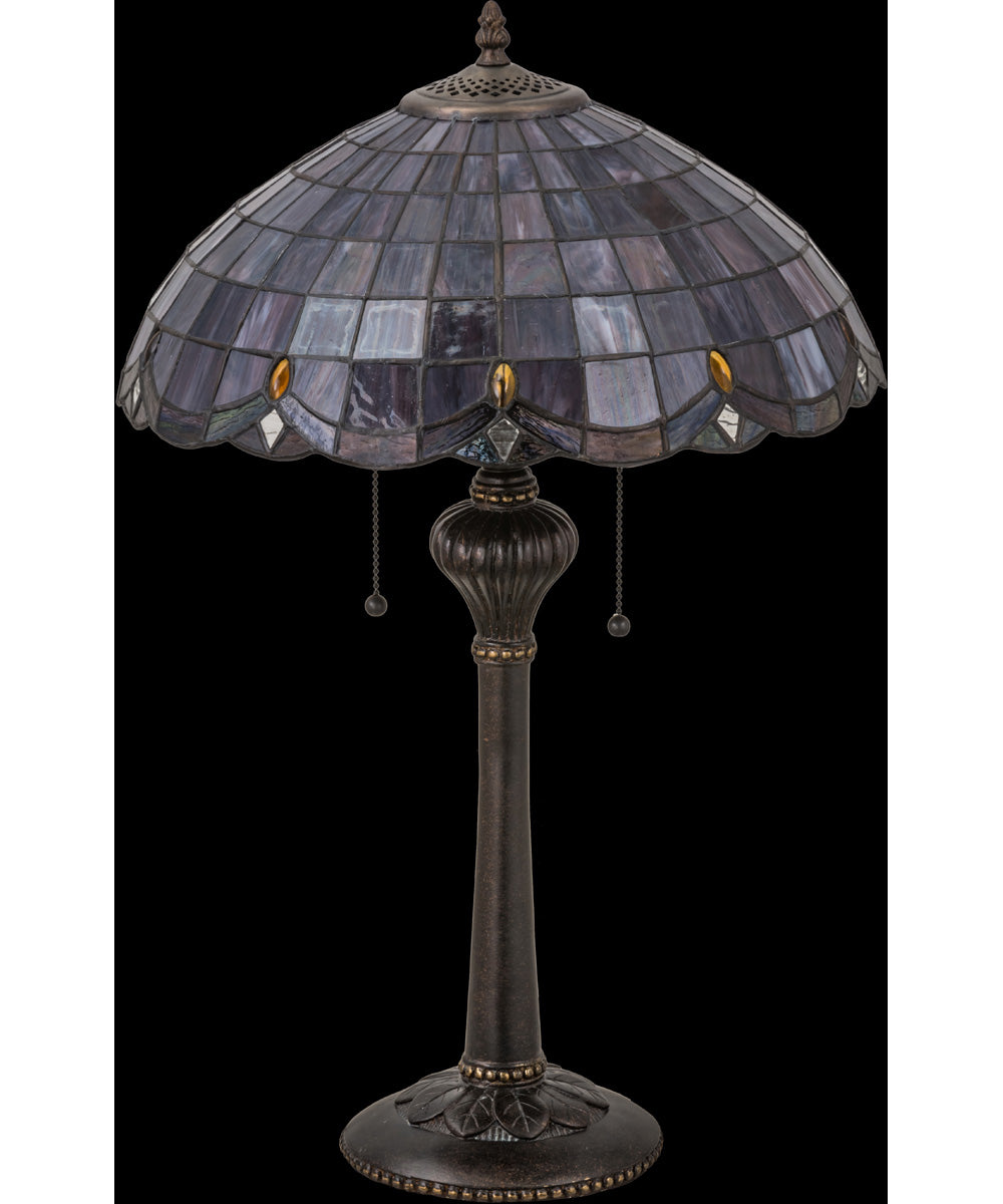 24"H Elan  Tiffany Table Lamp