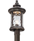 Chimera Large 1-light Outdoor Post Light Imperial Bronze