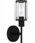 Isla Small 1-light Wall Sconce Matte Black
