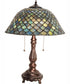 22" High Tiffany Fishscale Table Lamp