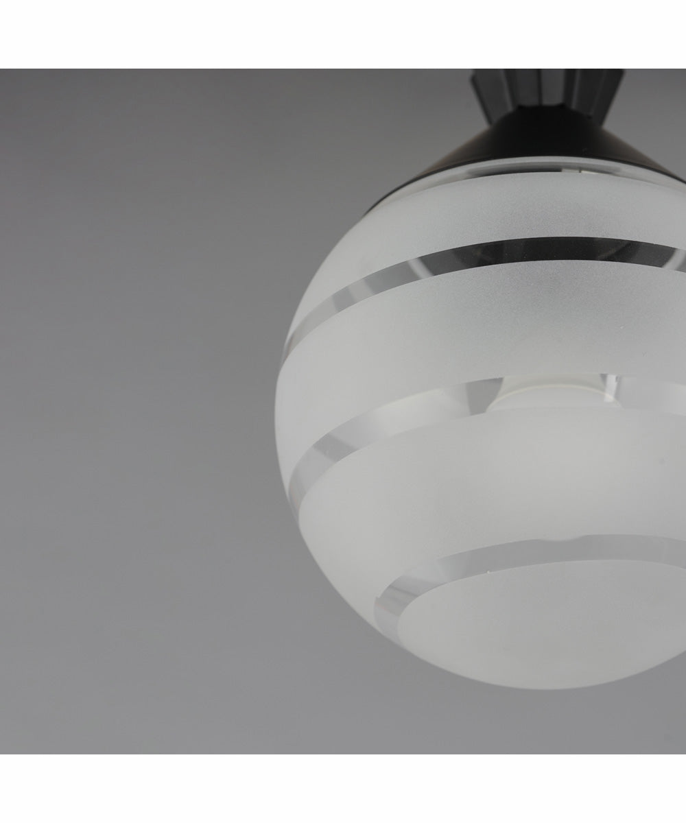 Copacabana Semi-Flush/Pendant Black