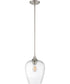 Towne Small 1-light Mini Pendant Brushed Nickel